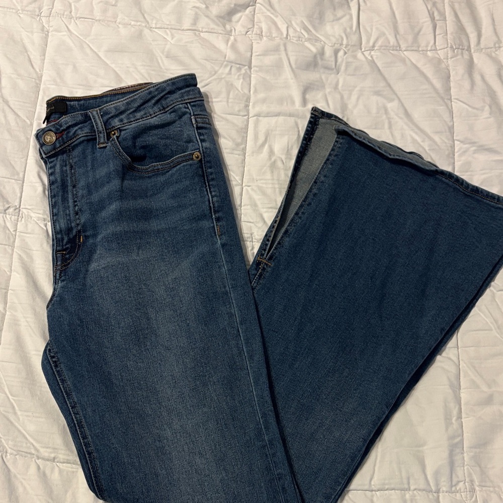 FRYE Split Hem Flare Leg Women's Jeans Size 12